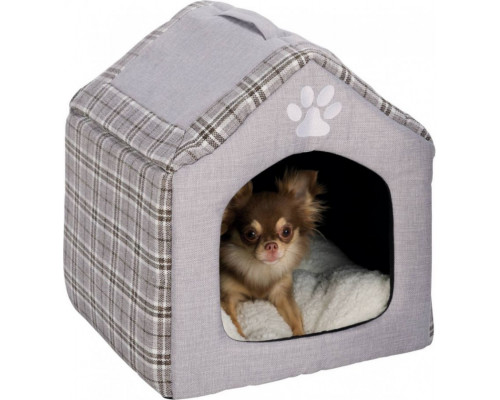 Trixie Closed dog bed Silas gray 40×45×40 cm