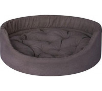 CHABA Dog bed with Comfort cushion, brown size 1 43x36x14