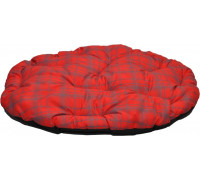 CHABA CUSHION OVAL STANDARD 9A RED CHECKED 96x84