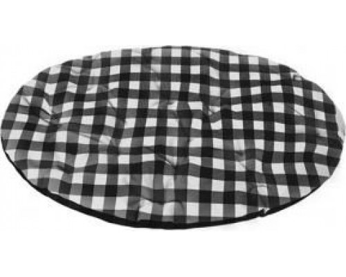 CHABA Oval  cushion, standard black and white 71x63