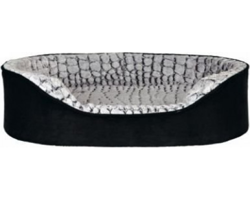 Trixie Orthopedic dog bed Lino, 83×67 cm, black/gray