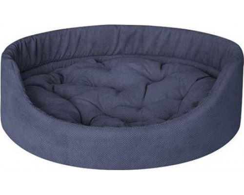 CHABA Bed with Comfort cushion, graphite s. 6 76x68x18