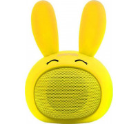 Promate Bunny bluetooth speaker, Li-Ion, 1.0, 3W, yellow, for children