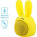 Promate Bunny bluetooth speaker, Li-Ion, 1.0, 3W, yellow, for children