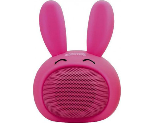 Promate Bunny bluetooth speaker, Li-Ion, 1.0, 3W, pink, for children