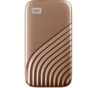 Western Digital SSD My Passport 1TB Gold External Drive (WDBAGF0010BGD-WESN)