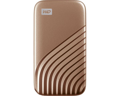 Western Digital SSD My Passport 2 TB Gold External Drive (WDBAGF0020BGD-WESN)
