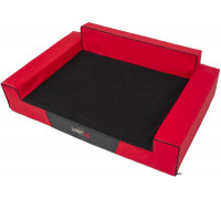 HOBBYDOG Bed Glamor red XXL 120x80
