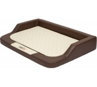 HOBBYDOG Medico Lux bed - Brown with a beige XXL