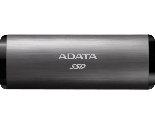 ADATA SSD SE760 512GB External Drive Gray (ASE760-512GU32G2-CBK)