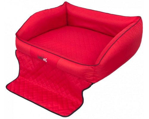 HOBBYDOG Royal Trunk car bed - Red 110x90