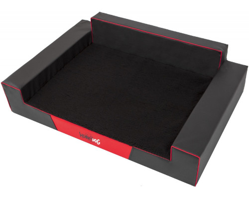 HOBBYDOG Bed Glamor black size XL 100x68
