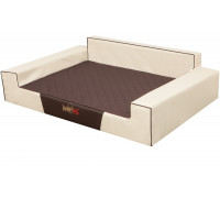 HOBBYDOG Bed Glamor brown, size XL 100x68