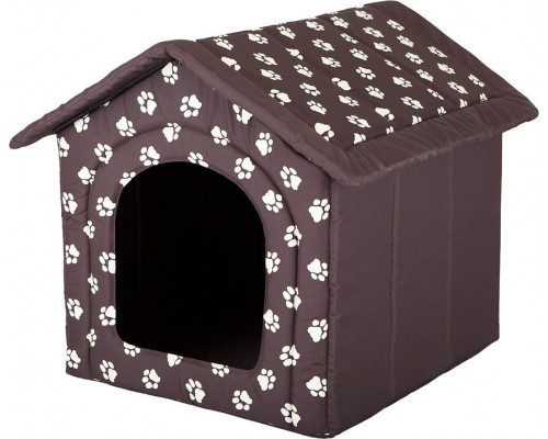 HOBBYDOG Doghouse with paws - brown 