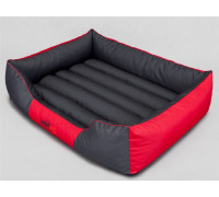 HOBBYDOG Comfort bed - Red-Gray XXXL