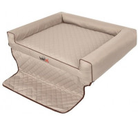 HOBBYDOG Viki Trunk dog bed - Beige 110x90
