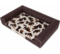 HOBBYDOG Dog bed Victoria Lux beige-brown. XXL
