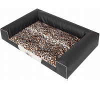 HOBBYDOG Dog bed Victoria Lux black-brown. XXL