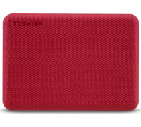 Toshiba HDD Canvio Advance 2020 1TB Red External Drive (HDTCA10ER3AA)