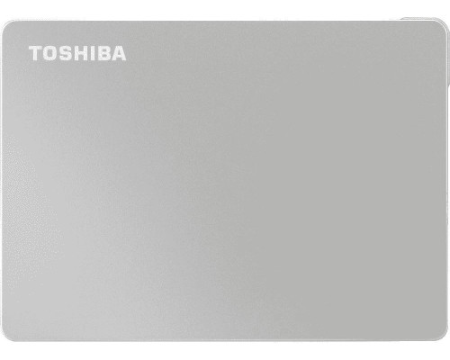 Toshiba HDD Canvio Flex 4 TB Silver External Drive (HDTX140ESCCA)