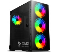 Savio Prime X1 ARGB Glass Case (SAVGC-PRIMEX1)