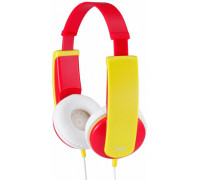 JVC HA-KD7 headphones red-yellow (JVC HA-KD7-RE)