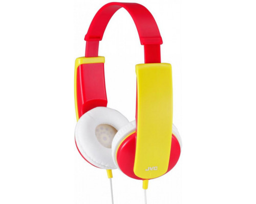 JVC HA-KD7 headphones red-yellow (JVC HA-KD7-RE)