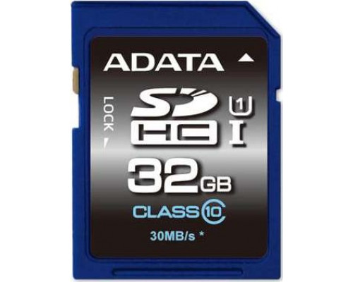 ADATA Premier SDHC 32 GB Class 10 UHS-I / U1 Card (ASDH32GUICL10R)