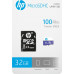 HP MicroSDHC 32 GB Class 10 UHS-I / U3 Card (HFUD032-1U3PA)