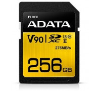ADATA Premier One SDXC 256 GB Class 10 UHS-II / U3 V90 card (ASDX256GUII3CL10-C)