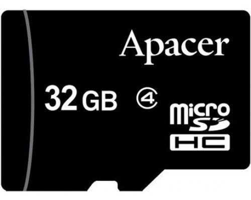 Apacer Secure Digital MicroSDHC 32 GB Class 4 Card (AP32GMCSH4-RA)