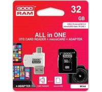 GoodRam All in One MicroSDHC 32 GB Class 10 UHS-I card (M1A4-0320R12)