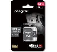 Integral Ultima Pro MicroSDXC 64 GB Class 10 UHS-I / U1 card (T_0014201)