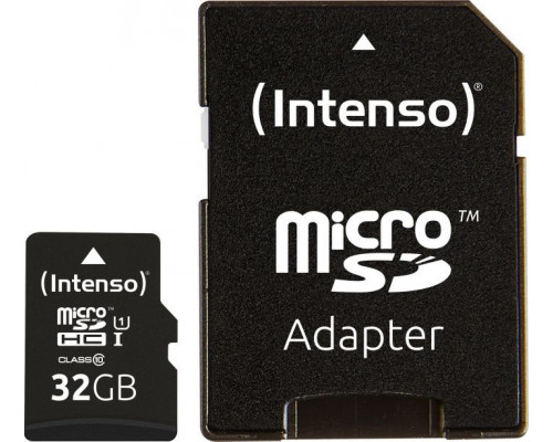 Intenso Professional MicroSDHC 32 GB Class 10 UHS-I / U1 Card (3433480)