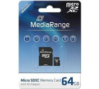 MediaRange MR955 MicroSDXC 64 GB Class 10 UHS-I Card (MR955)