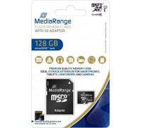 MediaRange MR945 MicroSDXC 128 GB Class 10 UHS-I Card (MR945)