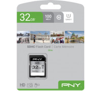 PNY Technologies Elite SDHC 32 GB Class 10 UHS-I / U1 card (P-SD32GU1100EL-GE)