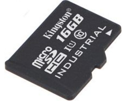 Kingston Industrial MicroSDHC 16 GB Class 10 UHS-I / U1 (SDCIT / 16GBSP) card