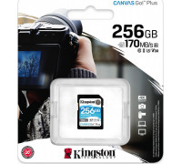 Kingston Canvas Go! Plus SDXC 256 GB Class 10 UHS-I / U3 V30 (SDG3 / 256GB)