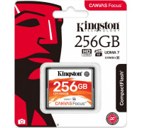 Kingston CompactFlash Canvas Focus Compact Flash 256 GB (CFF / 256GB)