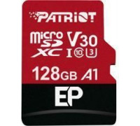 Patriot EP Series MicroSDXC 128 GB Class 10 UHS-I / U3 A1 V30 Card (PEF128GEP31MCX)