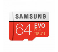 Samsung Evo Plus MicroSDXC 64 GB Class 10 UHS-I / U1 card (MB-MC64HA / EU)