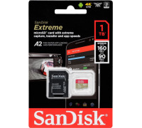 SanDisk Extreme MicroSDXC 1 TB Class 10 UHS-I / U3 A2 V30 Card (001835700000)