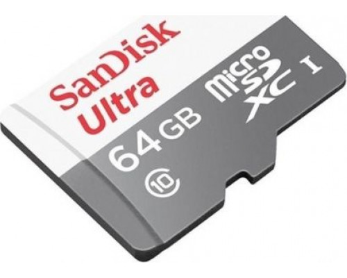 SanDisk Ultra Lite MicroSDXC 64 GB Class 10 UHS-I Card (SDSQUNR-064G-GN3MA)