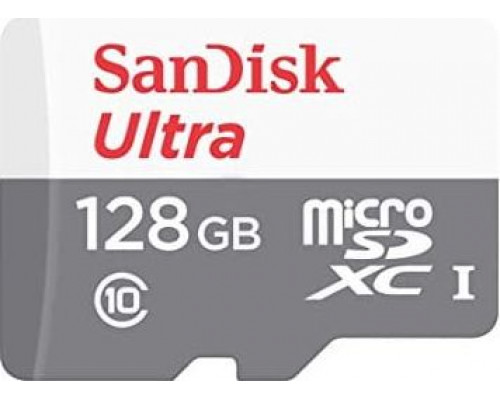 SanDisk Ultra MicroSDXC 128 GB Class 10 UHS-I Card (SDSQUNR-128G-GN6MN)