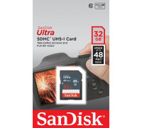 SanDisk Ultra SDHC 32 GB Class 10 UHS-I Card (SDSDUNB-032G-GN3IN)