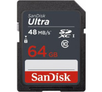 SanDisk Ultra SDXC 64 GB Class 10 UHS-I Card (SDSDUNB-064G-GN3IN)