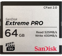 SanDisk Extreme Pro CFast 64GB Card (SDCFSP-064G-G46D)