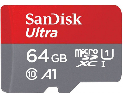 SanDisk Ultra MicroSDXC 64GB Class 10 UHS-I / U1 A1 Card (001734480000)