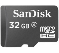 SanDisk MicroSDHC 32 GB Class 4 Card (SDSDQB032GB35)